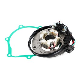 Topteng Magneto Stator Coil + Voltage Regulator + Gasket Assy for Yamaha YZ250F 2006-2009, YZ250F 50TH Anniversary 2006 5XC-85560-00, 5XC-85560-11-00