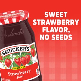 Smucker's Seedless Strawberry Jam, 12 Ounces