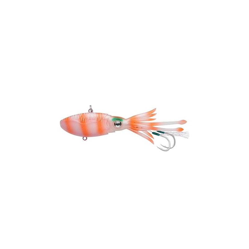 Nomad Design Squidtrex Vibe Squid Lure 130mm 92g Orange Tiger