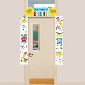 Your Future Looks Bright Door Border - 9 Pieces - Educational and Learning Activities for Kids