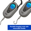 American Weigh Scales Digital Hanging Scale Retractable Handle, LCD displayAMW-SR-1KG1000