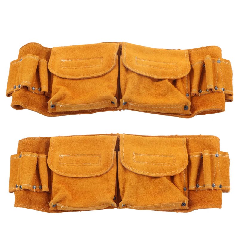 Repair Tool Cowhide Fanny Pack Electrician Waist Pack Hardware Parts