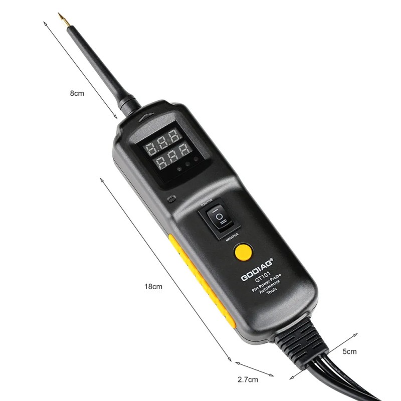 US Ship GODIAG GT101 PIRT Power Circuit Probe DC 6-40V