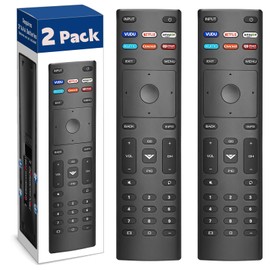 2 Pack Newest Remote Replacement for All VIZIO Smart TV Remote, Compatible for VIZIO Remote Control Replacement, Compatible with All VIZIO LCD HD 4K UHD HDR Smart TVs