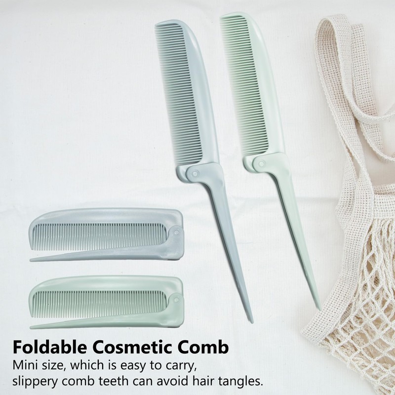 2 Pack Hair Parting Combs, Hair Styling Beauty Tools, Rat