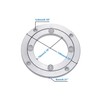 Dailydanny Aluminum Heavy Duty Lazy Susan Rotating Turntable Bearing Swivel