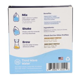 Third Wave Water Classic Light Roast For Brewing The Best Coffee, Classic Profile, 12 Single Gallon Sticks, As Seen On Shark Tank