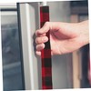 TEHAUX 1Set Fridge Door Handle Cover Stylish Kitchen Appliance Protector