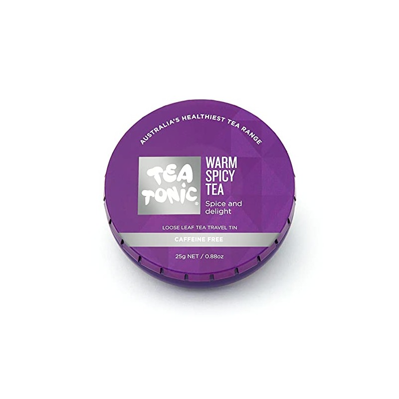 Warm Spicy Tea Loose Leaf Travel Tin
