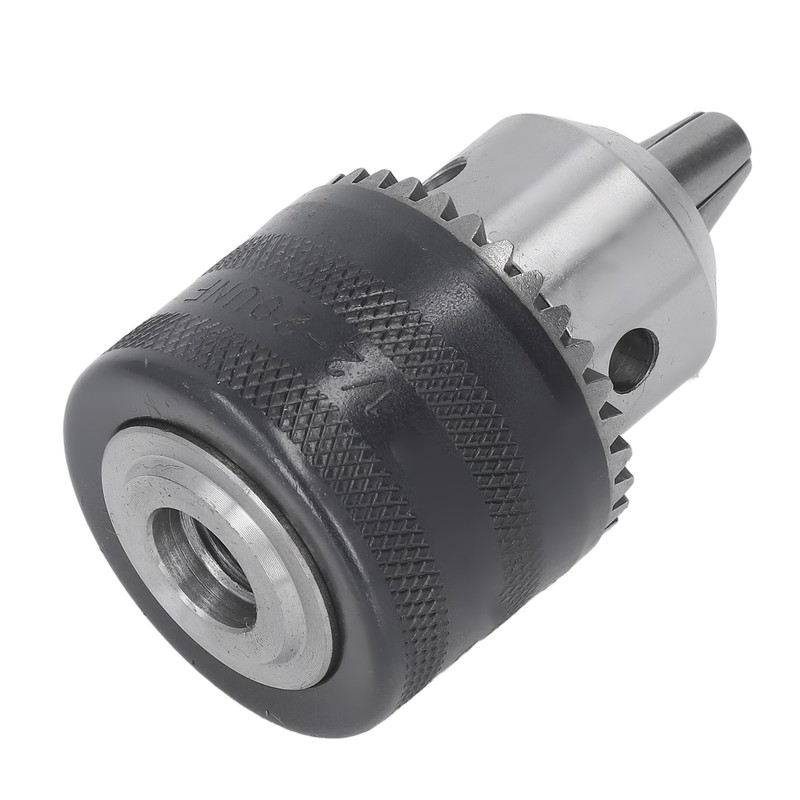 3 Jaw Drill Chuck 1/16‑1/2in with Tightening Key for Impact