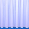 The Textile House Sue White Plain Lead Weighted Voile Net