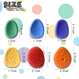 12PCS Random Color Fidget Toys Sensory Stone for Kids，Textured Soft Worry Stone for Autism Kids Calming - Fidget Stress Toys for Students Anxiety Relief - Small Prizes Fidget Toys