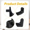 lasuroa 2pcs Storage Shed Hooks for Suncast, Black V and