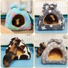 GINIDEAR Guinea Pig Bed, Guinea Pig Hideout House Accessories Warm