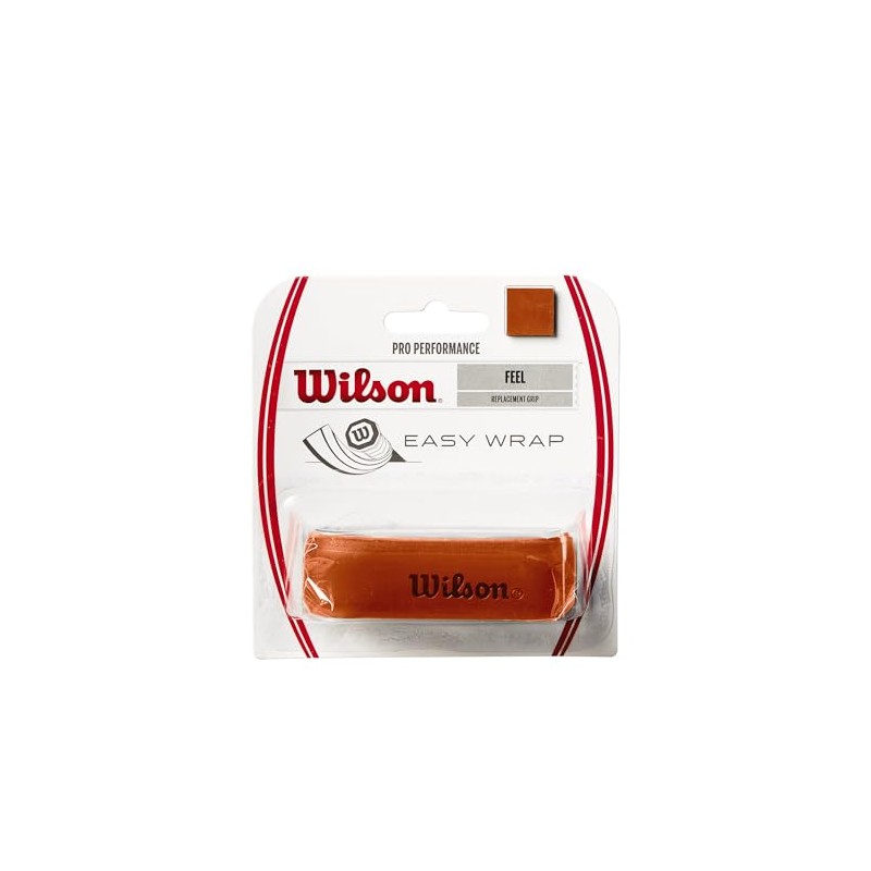 Wilson WR8403301001 PRO PERFORMANCE GRIP Tennis Badminton Grip Tape, Pack