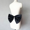 Add on Bow for Wedding Dress Decoration Detachable Satin Bowknot