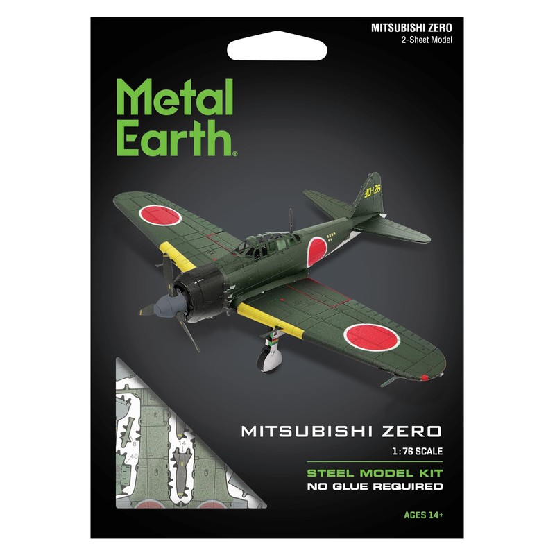 Fascinations ME1005 Metal Earth Metal Construction Kits - Mitsubishi Zero