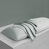 MILVOWOC 2Pcs Brushed Microfiber Body Pillowcases - 20 x 55