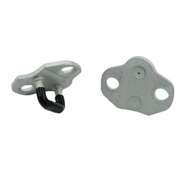 RoloTippi 2 Pcs Door Striker Lock Latch for Pontiac GTO 2004-2006, for Holden Commodore VT VX VY VZ VU WH WK WL V6 V8 SS SV6 SSV HSV GTS Door Lock Catch Steel Construction 92178627 90246594