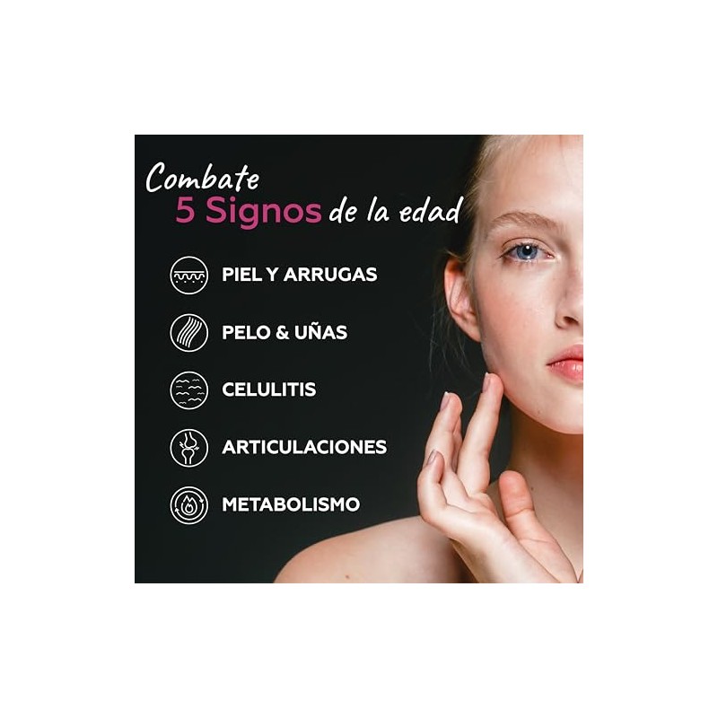 Beauty Collagen Multi Peptides Colageno Hidrolizado Puro Peptidos Bioactivos Vitamina