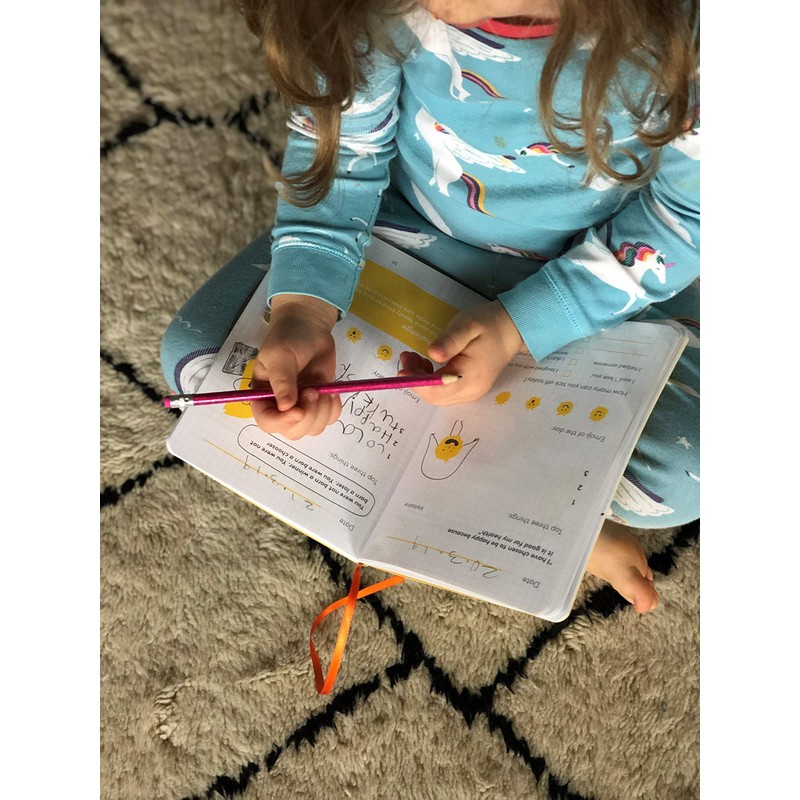 HappySelf Kids Journal - Daily Diary for Kids Aged 6-12,