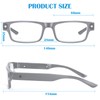 200% Magnifying Glasses with Light,USB Rechargeable LED Lighted Magnifying Eyewear,Hands