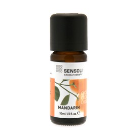 SENSOLI Mandarin Essential Oil 10ml - Pure and Natural Essential Oil for Aromatherapy and Diffusers