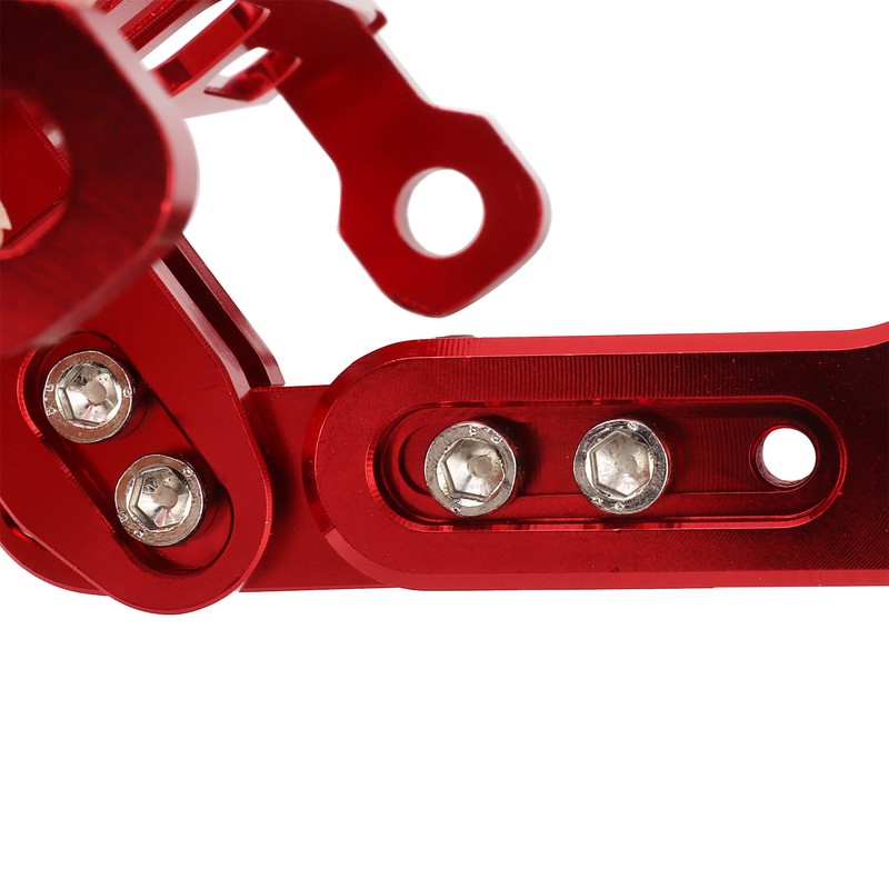 Motorcycle License Plate Bracket CNC Aluminium Alloy Universal Adjustable Motorcycle