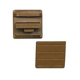 Brunner Campingartikel Blind Closure Beige Pack of 3 (Blister Packed 500/062