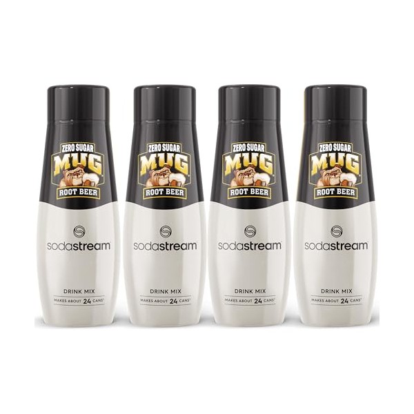 sodastream SodaStream Mug Root Beer Zero Sugar Drink Mix (440ml,