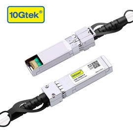 [White] 10G SFP+ DAC Cable 0.3 m (0.98 ft), Twinax SFP+ Cable for Cisco SFP-H10GB-CU30CM, Meraki, Ubiquiti UniFi, D-Link, Supermicro, Netgear, Mikrotik, Open Switches