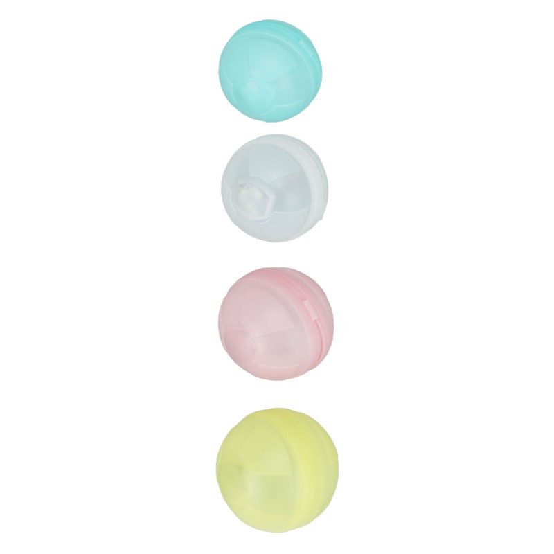 4Pcs Glowing Pool Balls Reusable Silicone Glowing Beach Ball Water
