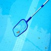 Pool Skimmer Net with Telescopic Pole Removal Leaf Rake Swimming