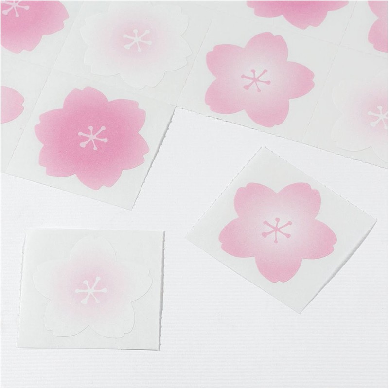 Midori Color Shikyo Seal, Cherry Blossom
