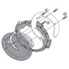 Flange Tank Bag Tanklock BF11 Compatible with Motorcycle Ducati Multistrada