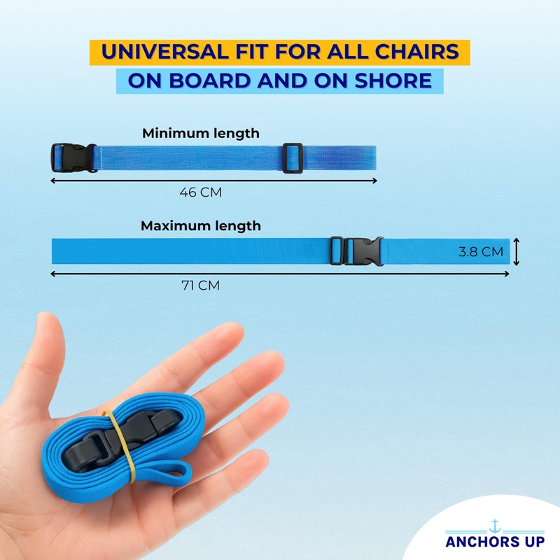 Cruise Adjustable Towel Bands [4 Pack] – Elastic Towel Straps