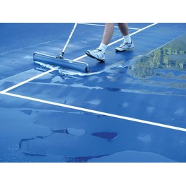 Courtmaster Master Sweep Tennis Court Squeegee (Blue) - Optional Replacement Roller