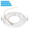 PATIKIL 115mm Round Ceiling Light Plate Kit, 1 Set Light