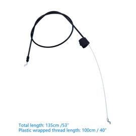 Young Wolf Push Lawn Mower Throttle Pull Cable Engine Zone Control Cable For Mtd Lawnmowers Series 038, 2003 2007.