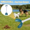 PETAXCELL Poop Scooper, 19.3" Long Handle No Touch Dog Poop