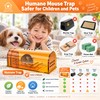 Reusable Live Catch Mouse Trap for Rodent Control – No-Kill