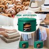 Suzile 4 Pack Large Round Foldable Felt Hat Box for