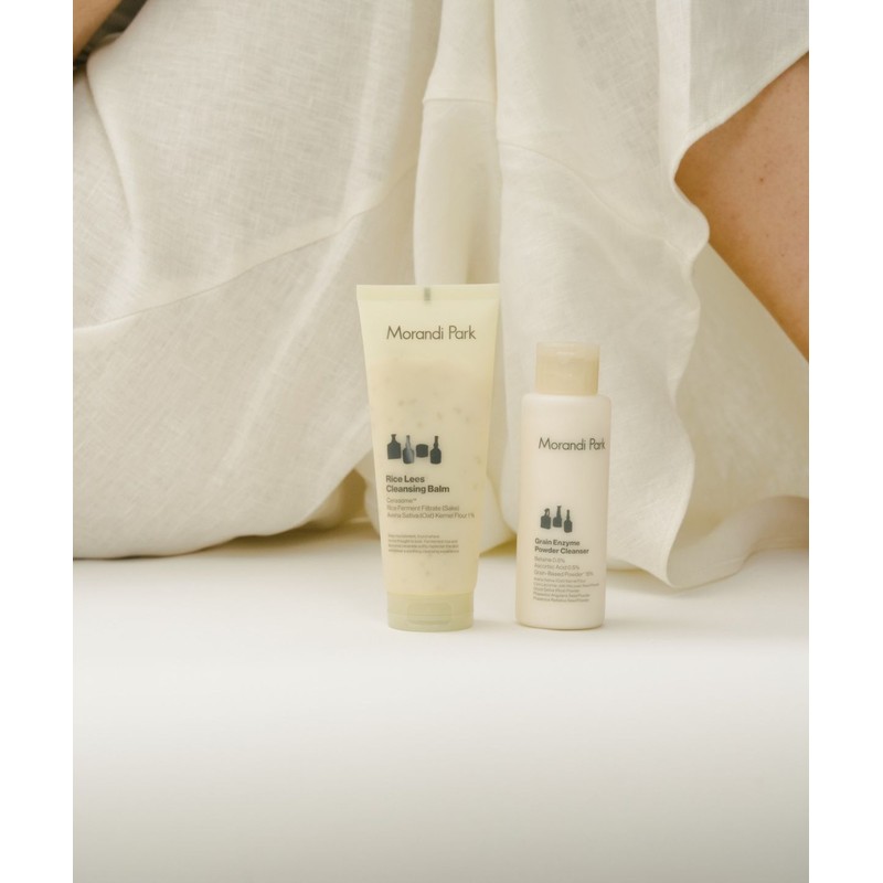Morandi Park Mask Pack + Grain Enzyme Powder Cleanser SET