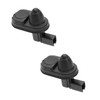 eMagTech 2Pcs Door Jamb Switch Interior Dome Light Push Buttons