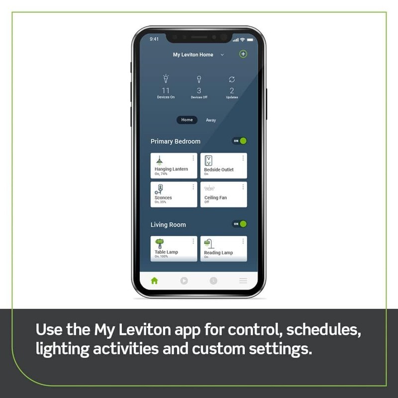 Leviton Decora Smart WiFi Bridge for No Neutral Dimmers and