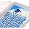 Dermastil 4D Premade Handmade Volume Eyelashes, Ready-to-Use Fan without Knots,