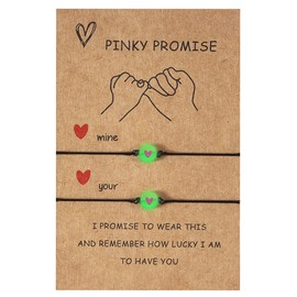 Matching Bracelet Couples Friends Promise Bracelets for Couple Braided Heart Link Bracelet Braided Rope Bangle Wrist Bracelet Lover Jewelry Gifts for Birthday Aniversary