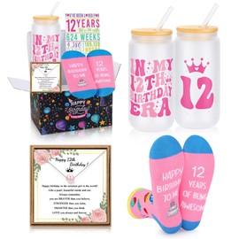 JTENGTOP 12 Year Old Beautiful Teen Girl Birthday Gifts, Gifts for 12 Year Old Beautiful Teen Girl, Best Popular Gifts for 12 Year Old Sweet Teen Girls, 12th Birthday Decorations for Teen Girls