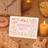 20 Double Sided Sleepover Party Invitations for Girls, Colorful Unique