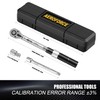 Aeroforce Torque Wrench Set 1/4 Inch 3-Piece with 72 Teeth
